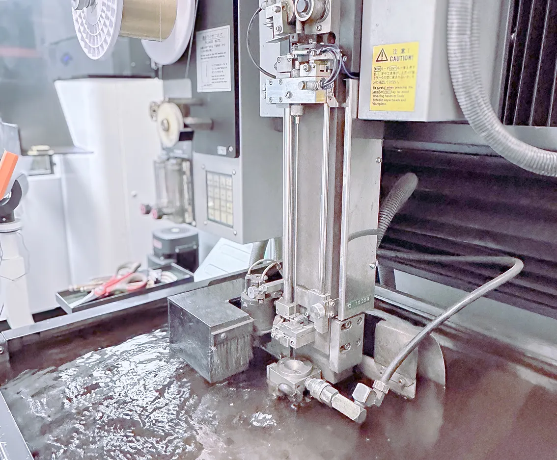 Wire EDM tooling fabrication at Symmco